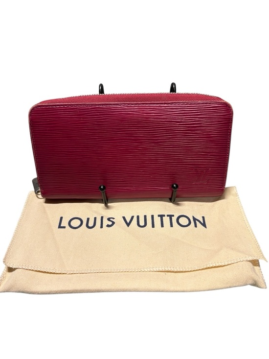 Louis Vuitton Handbags - Louis Vuitton Fuchsia Epi Leather Zippy Wallet Silver Hardware France